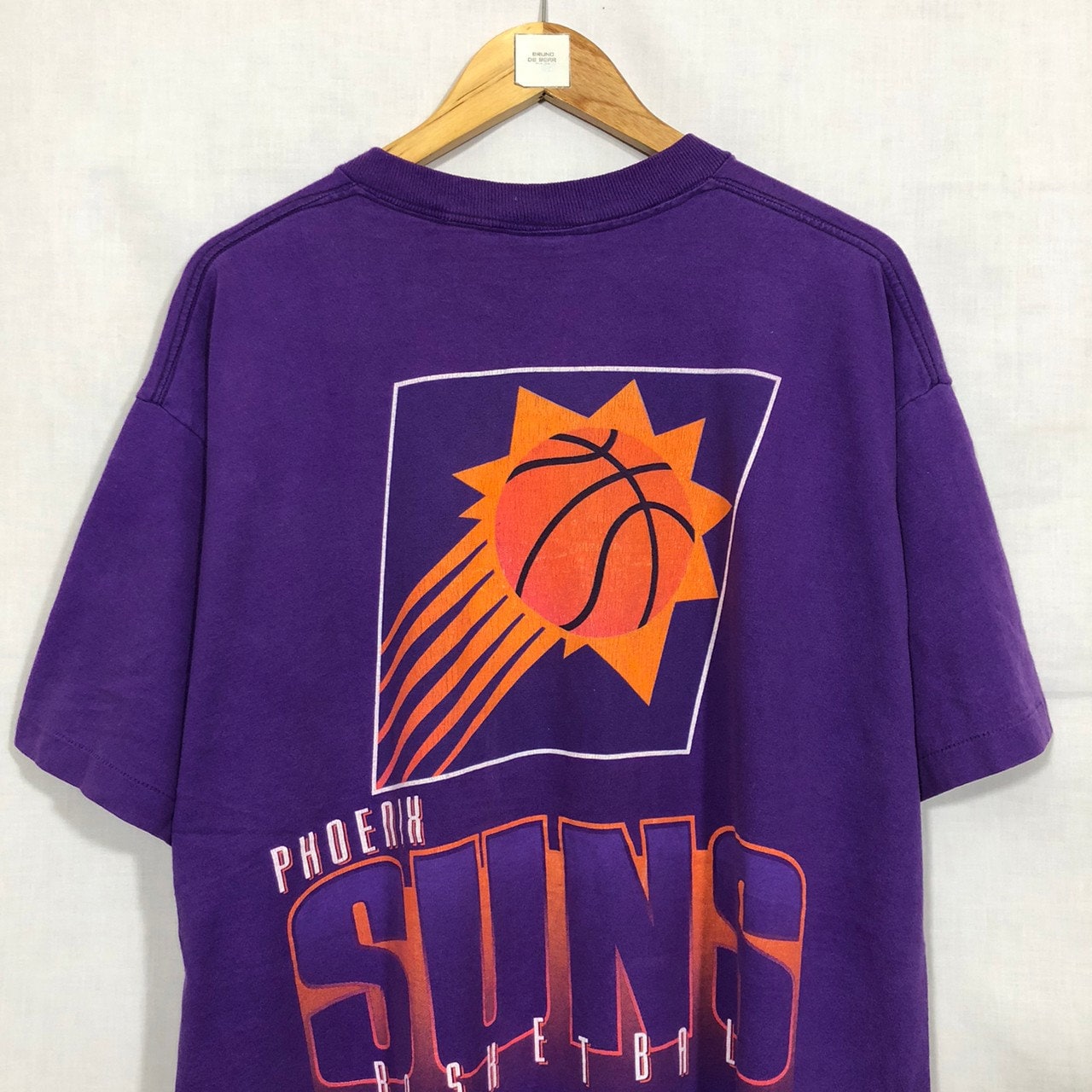 VINTAGE CHAMPION NBA PHOENIX SUNS Miller #25 JERSEY 1990s SIZE 48 MADE IN USA DEADSTOCK