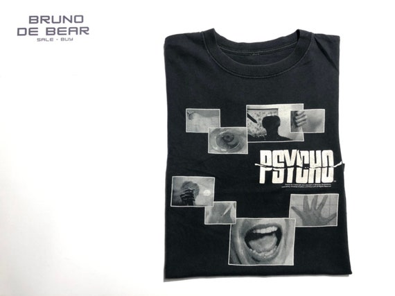 Vintage PSYCHO Movie Promo Horror Movie Shirt Size