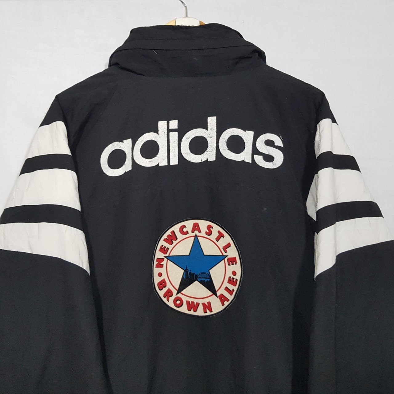 Vintage 90's Adidas Newcastle United FC Jacket Big Logo - Etsy