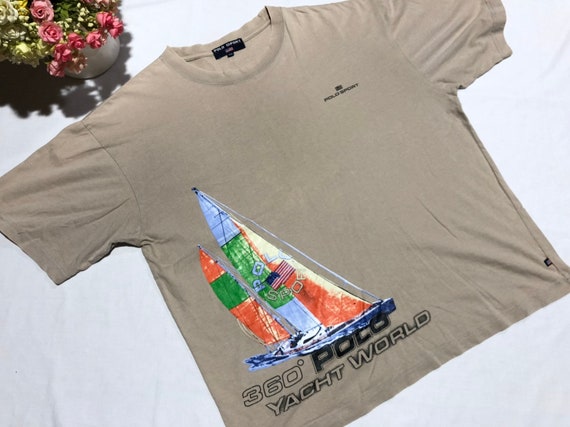 Vintage 90's POLO SPORT Yacht World Ralph Lauren s