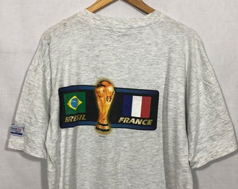 Vintage 1998's FIFA World Cup France VS Brazil Shirt