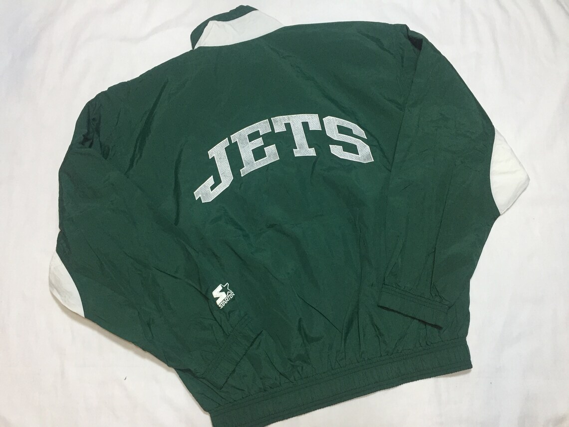 Vintage90's Starter New York Jets jacket Big Logo Etsy