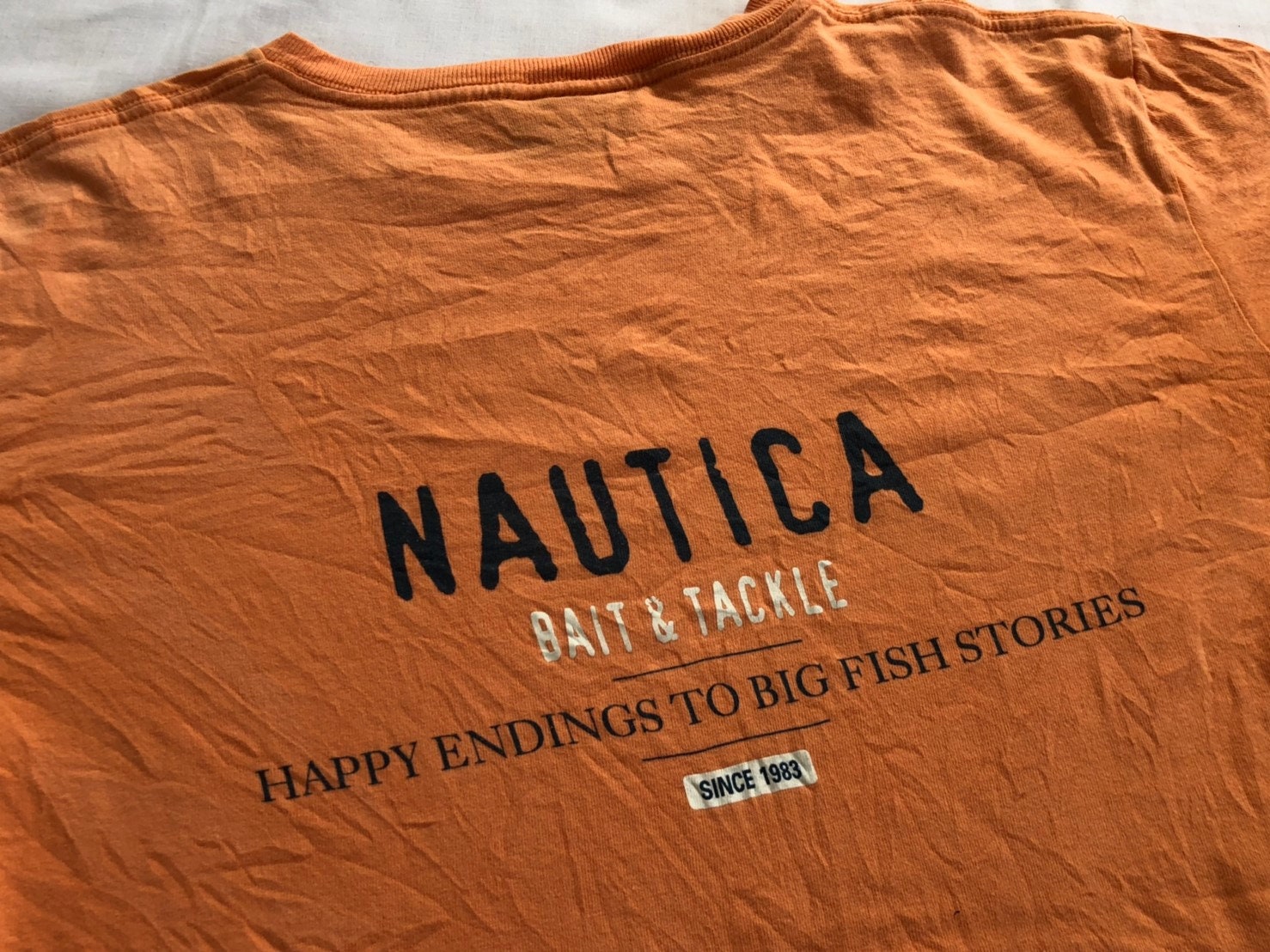 Vintage NAUTICA Shirt Big Logo | Etsy