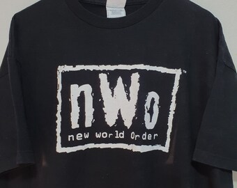 Vintage 1998's Nwo New World Order Shirt Jumper - Etsy Canada Vintage 1998's Nwo New World Order Shirt Jumper - Etsy Canada