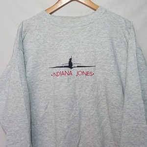 Vintage 90's Indiana Jones Disney Movie sweater