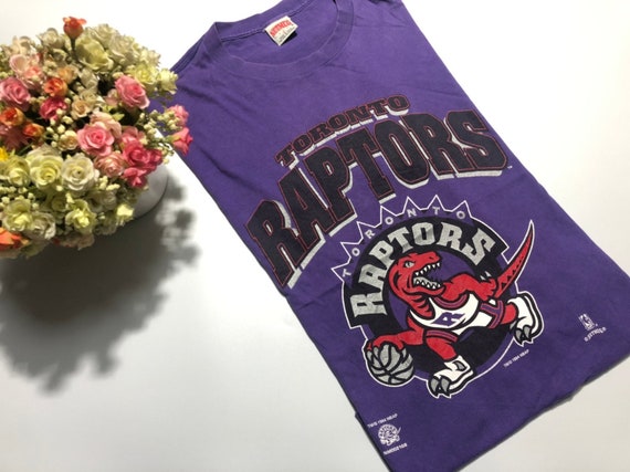 Vintage 1994's Toronto Raptors Shirt Big Logo Nutm