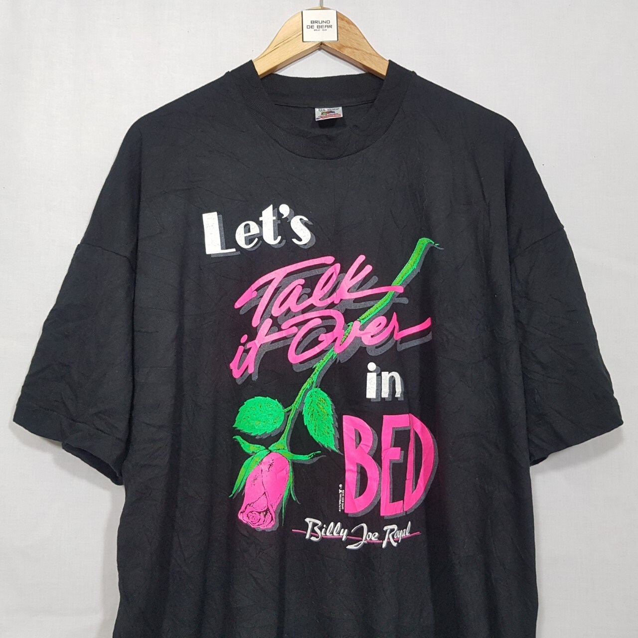 80sヴィンテージ Billy Joe ワールドツアーTシャツ 84年 グランジ Billy Joel ビリージョエル ヴィンテージ ツアー プリントT L