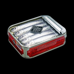 Michel Cluizel Milk Chocolate Sardine Tin (5 pcs)