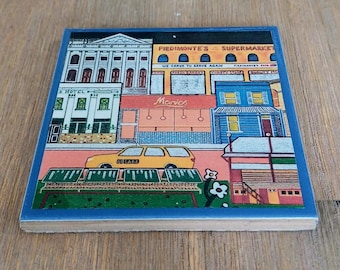 Fitzroy 2, VIC - Ceramic Photo Tile Coaster