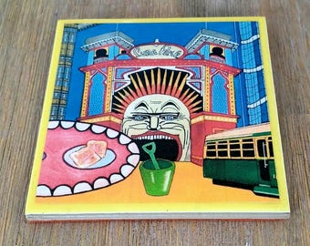 St Kilda 3, VIC - Ceramic Photo Tile Coaster