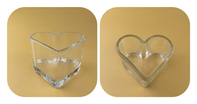 36PCS Heart Shaped Candle Tins, Candle Jars with Clear Windows, Empty Heart  Shaped Red Metal Tins, Sealed Empty Candle Jars for Valentine's Day,  Mother's Day, Wedding 