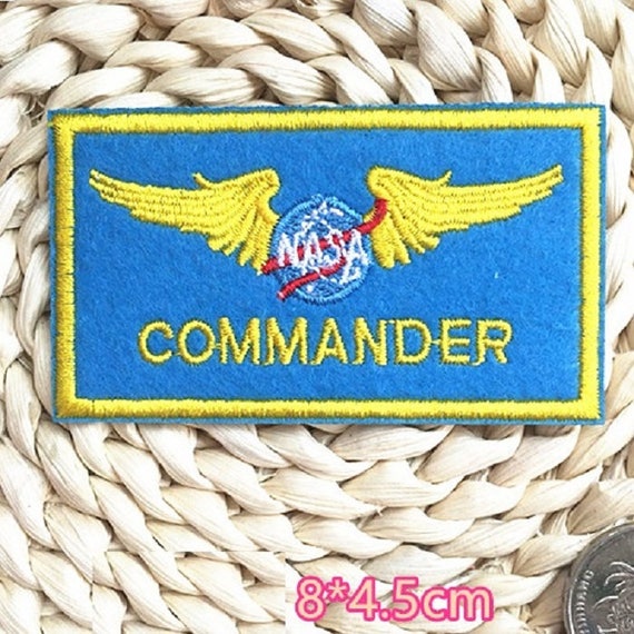 Aufnäher NASA Logo Vector ca 7,5 x 11 cm