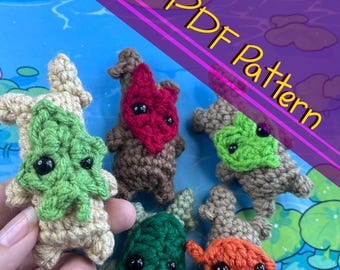 NUR MUSTER - Winziger Baum Sprite Häkelanleitung