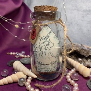 Unicorn Hair - Potion Ingredient Bottle