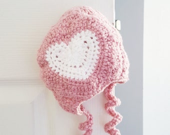 Filled with Love Bonnet | CROCHET PATTERN | Kay Krochets