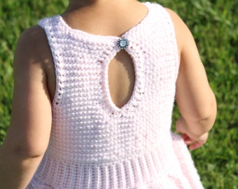 Child - Double Take Tunisian Tank | TUNISIAN CROCHET PATTERN | Kids | Dress | Tank Top