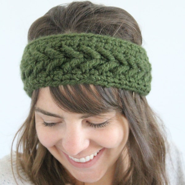 Arrow Ear Warmer | Crochet Pattern with Video Tutorial | Headband