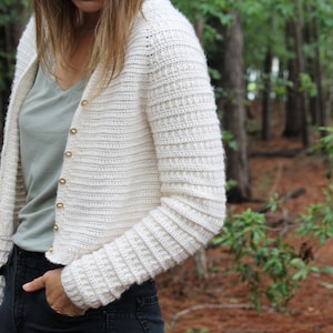 Branch Out Cardigan OR Sweater | Crochet Pattern