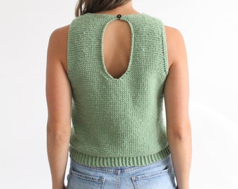 Double Take Tunisian Tank | TUNISIAN CROCHET PATTERN | Kay Krochets