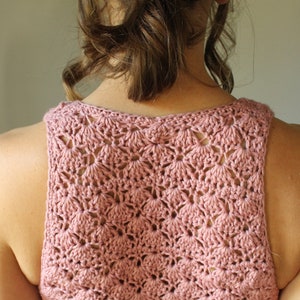 Susan Tank CROCHET PATTERN Kay Krochets image 2