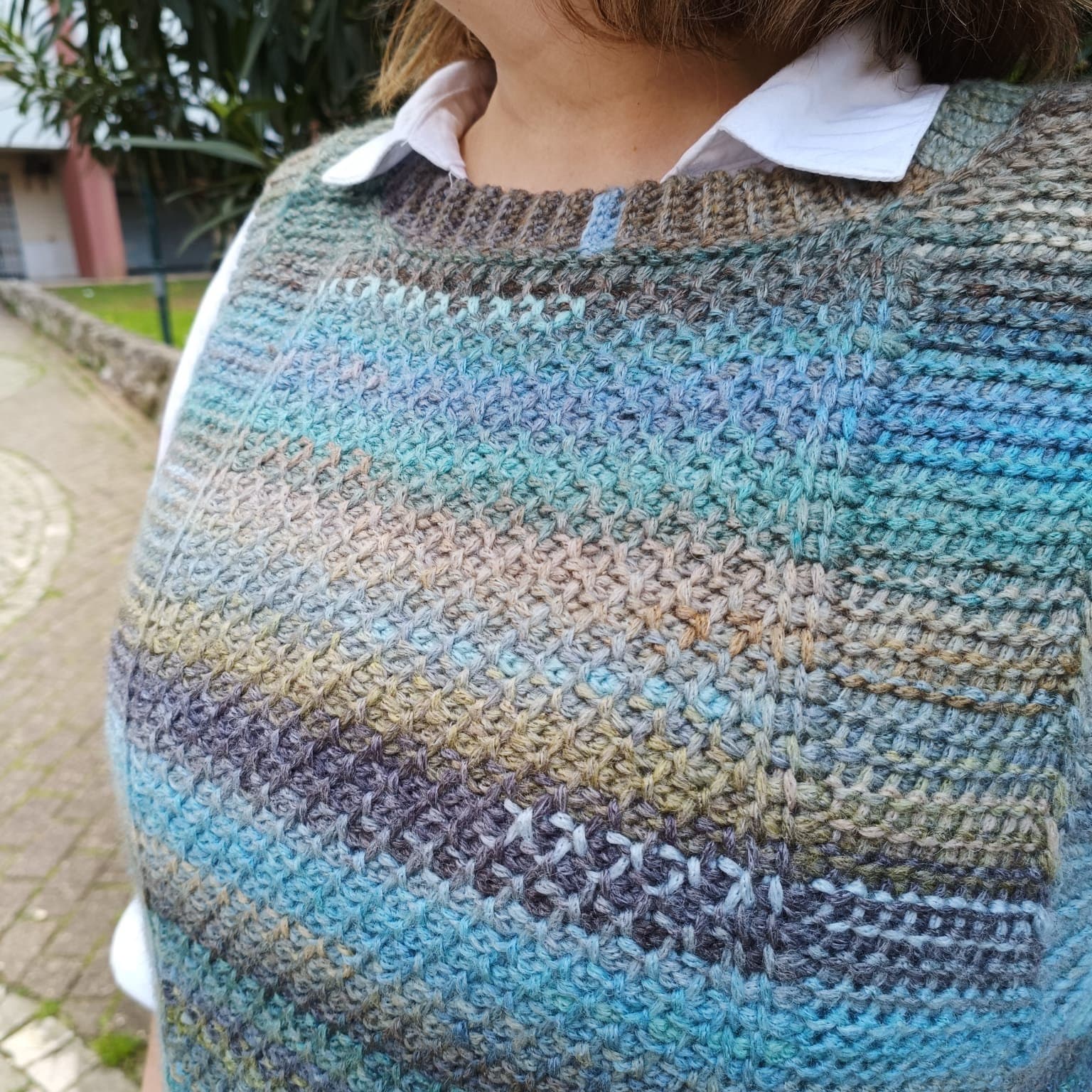 Driftwood Vest | Tunisian Crochet Pattern With Video Tutorials