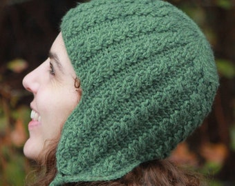 Cable Trapper Beanie | Crochet Pattern with Video Tutorial | Beanie with Ear Flaps