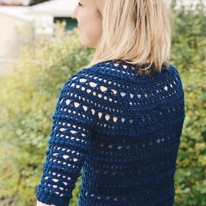 Modern Mary Pullover CROCHET PATTERN Kay Krochets image 8