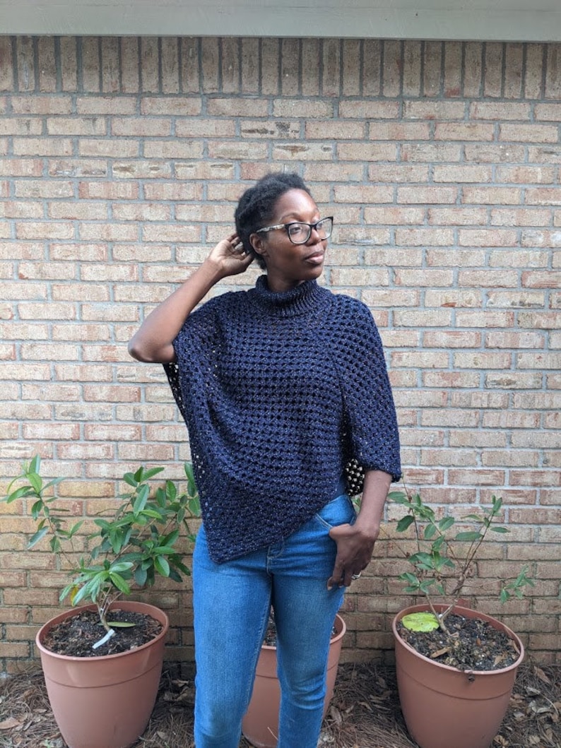 Oogstfeestponcho | Haakpatroon afbeelding 6
