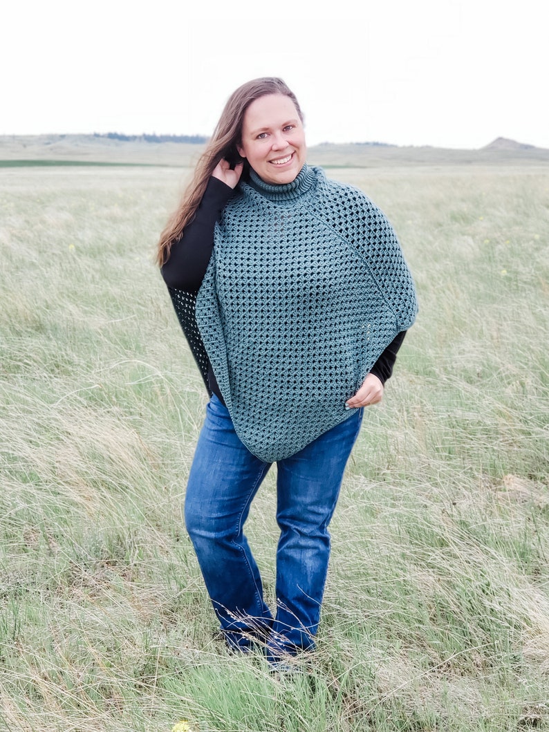 Oogstfeestponcho | Haakpatroon afbeelding 5