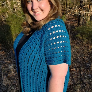 Shoreline Cover Up Crochet Pattern Kay Krochets image 9