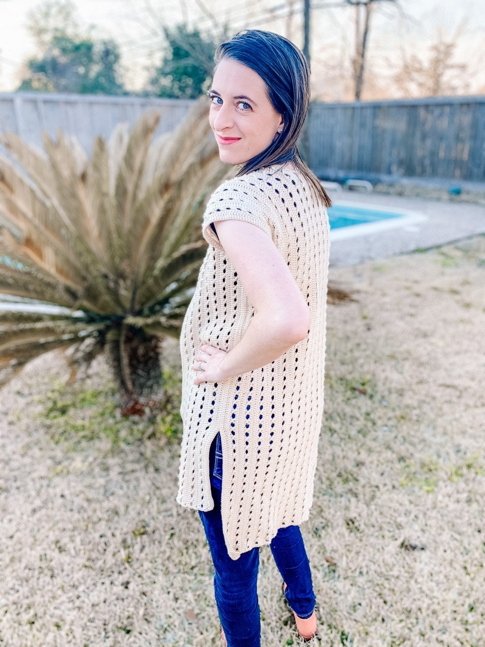 Shoreline Cover up | Crochet Pattern | Kay Krochets - Etsy