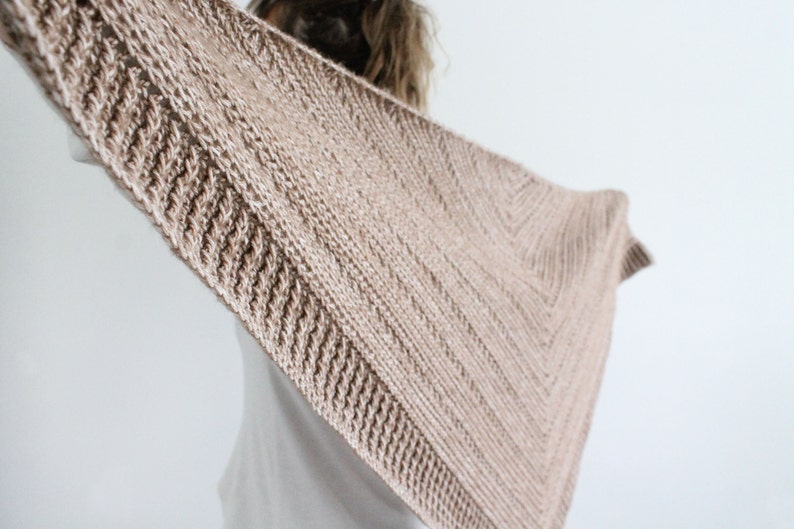 Branch Out Shawl Crochet Pattern with Video Tutorial Triangle Scarf image 3