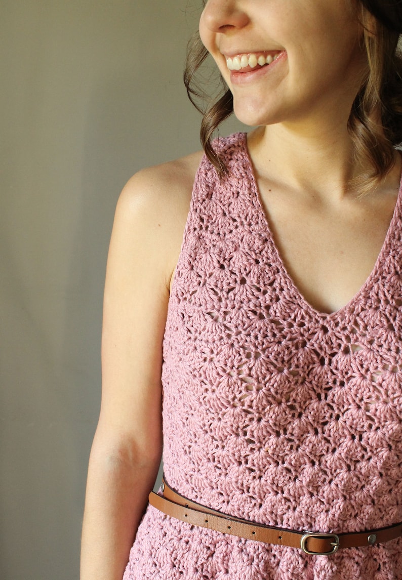 Susan Tank CROCHET PATTERN Kay Krochets image 3