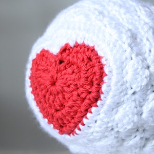 Filled with Love Bonnet CROCHET PATTERN Kay Krochets image 4