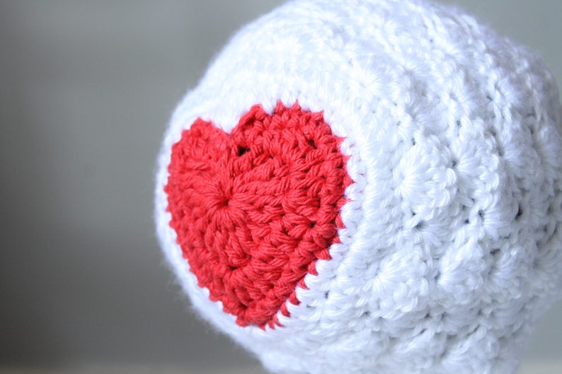 Filled with Love Bonnet CROCHET PATTERN Kay Krochets image 4