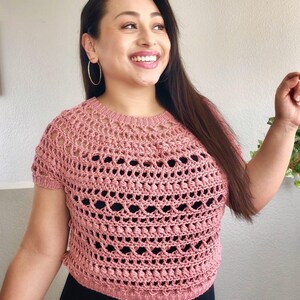 Modern Mary Pullover CROCHET PATTERN Kay Krochets image 9