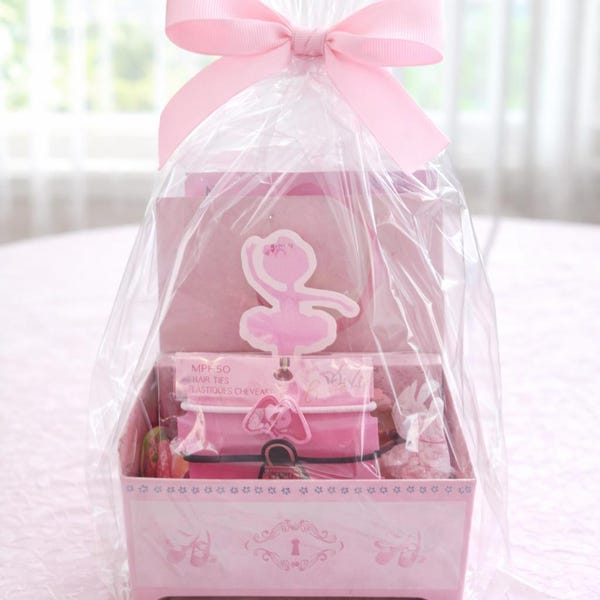 Ballerina Party Favor Candy Box | Pink Musical Box | Ballet Birthday, 8 Pack