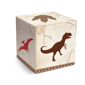Dinosaur Treat Cube Box  8 Pack Dinosaurs World, Dinosaurs Birthday,  Baby Shower, Party Supplies, Dinosaurs Theme