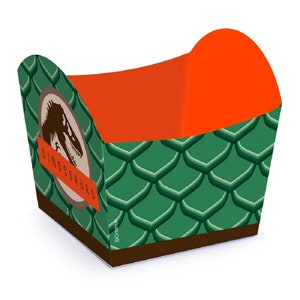 Dinosaurs Candy Box &quot;DINOSSAURO&quot;- 5.5 x 5.5 x 6 CM 10 Pack Dinosaurs World, Dinosaurs Birthday,  Baby Shower, Dinosaurs Theme, Dino Party