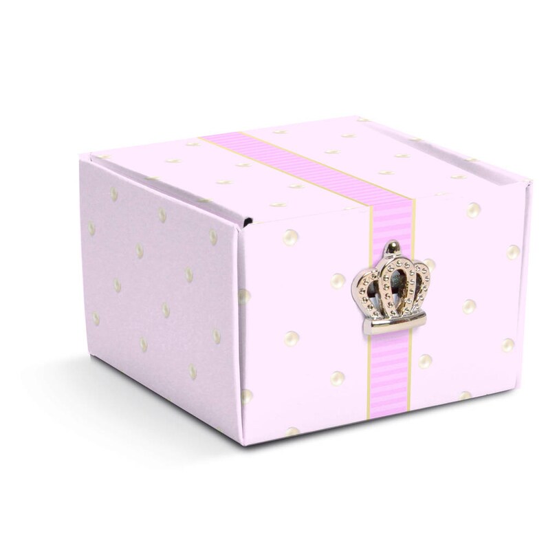 Princes Birthday Princess Party Theme PRINCESS KINGDOM Crown Candy Box-8 Pack Princess Birthday Party Princess Girl Princess Baby Shower