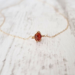 Real Ruby pendant, Gold Ruby Minimalist Necklace, Dainty Necklace, Bridal Necklace, Ruby, Ruby Necklace, July Birthstone, Genuine Ruby,