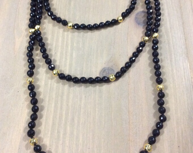 ONYX WRAP AROUND NECKLACE main image 1