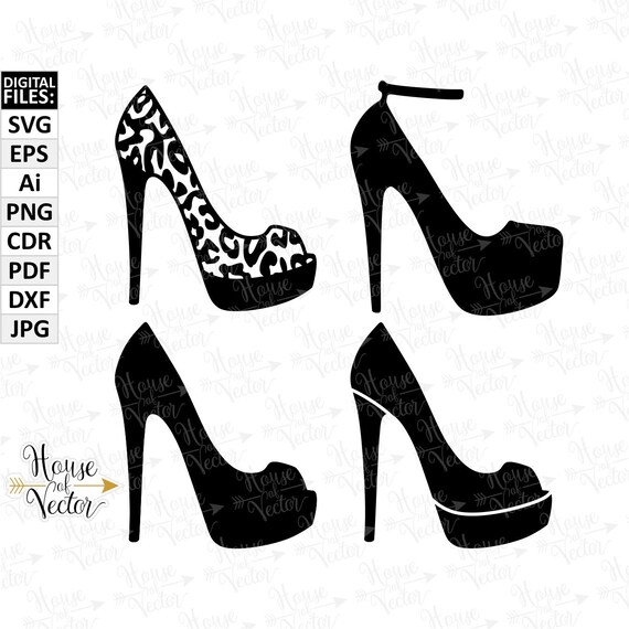 High Heels Shoe Vector SVG Icon - SVG Repo