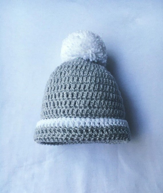 grey newborn hat