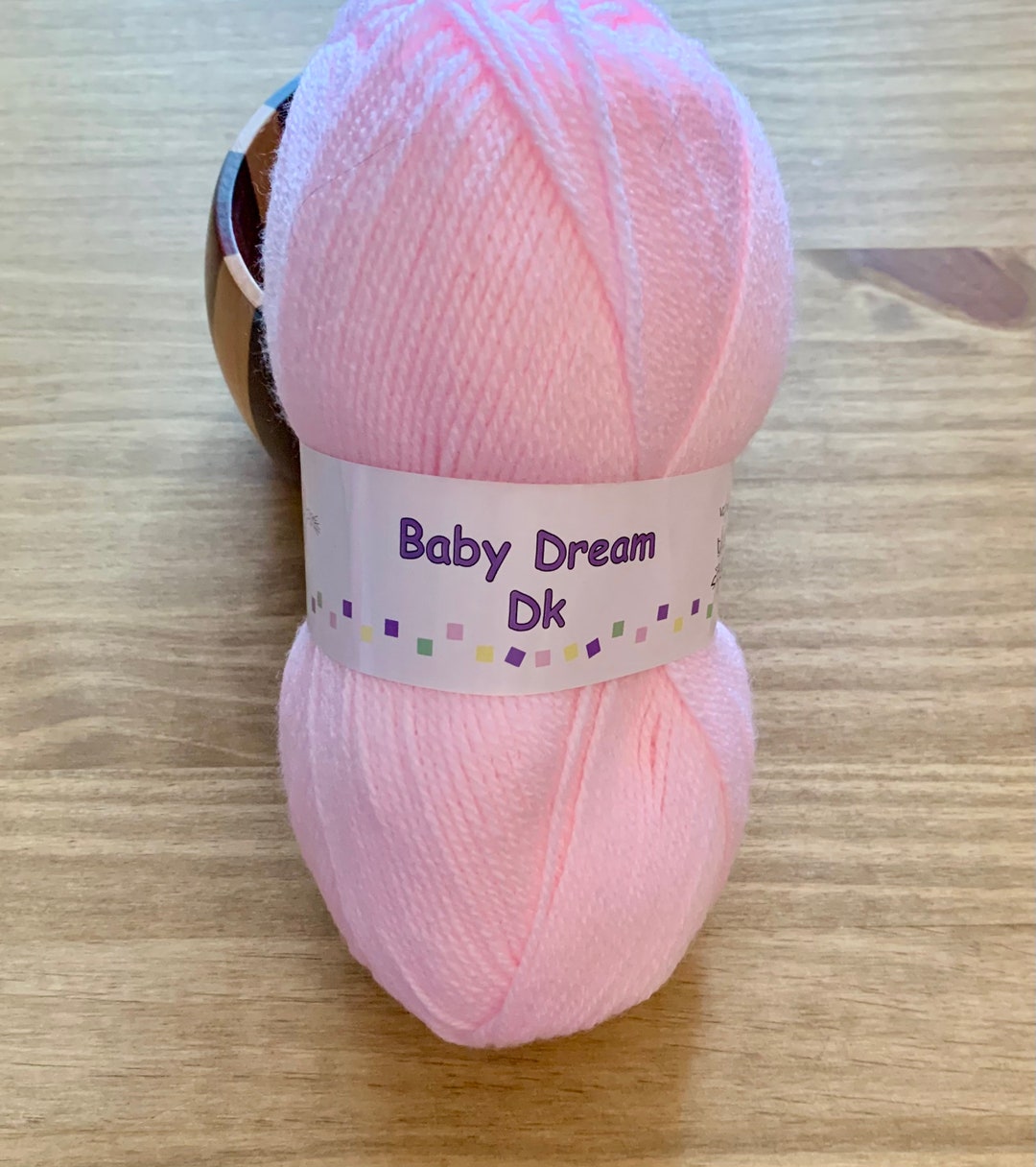 Pink Baby Dream Double Knit Wool, Woolcraft Baby Dream DK, Pink Baby