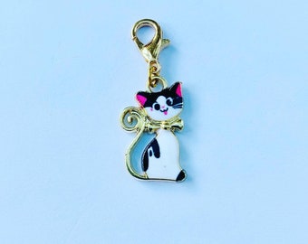 Cat Stitch Markers, Knitting Stitch Markers, Crochet Stitch Markers, End Marker, Row Markers, Progress Keeper, Notions