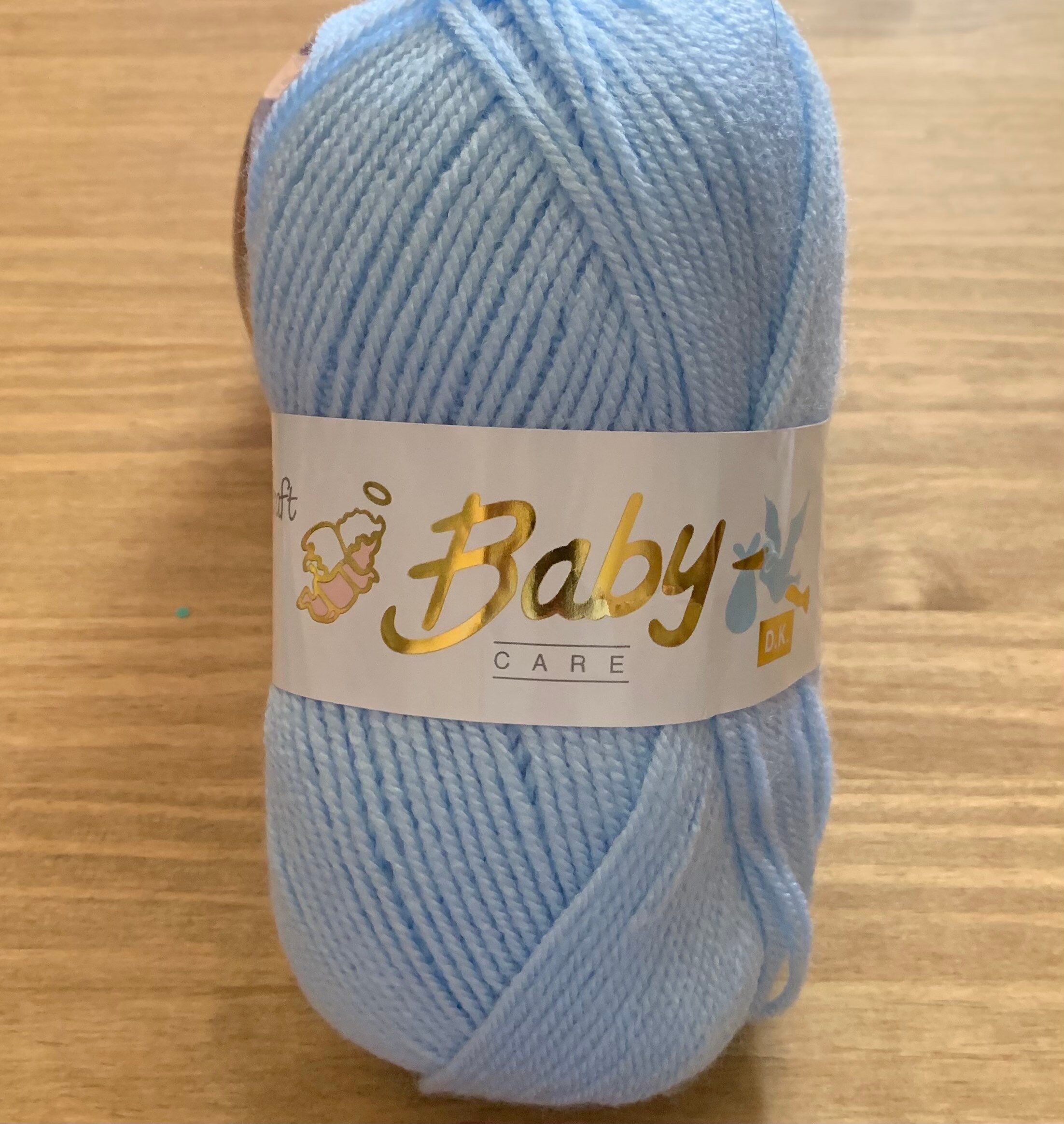 Blue Babycare Double Knit Wool Baby Blue Wool Woolcraft DK Etsy