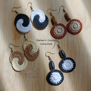 Crochet Boho Earrings