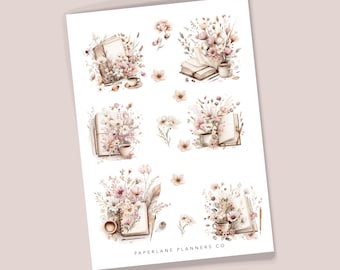 Transparent Matte Planner Stickers: Minimalist Journaling, Scrapbooking