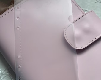 Personal Planner Pocket: Frosted Clear Card Holder Insert